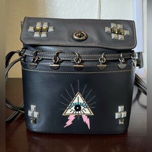 Coach Roxie Bag with Pyramid Eye
